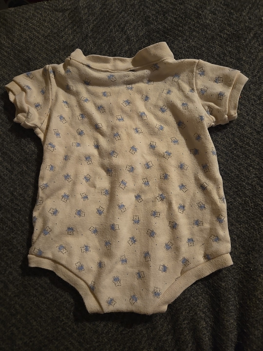 Basic Editions Vintage Cat Baby One-piece Bundle 0-3 Months