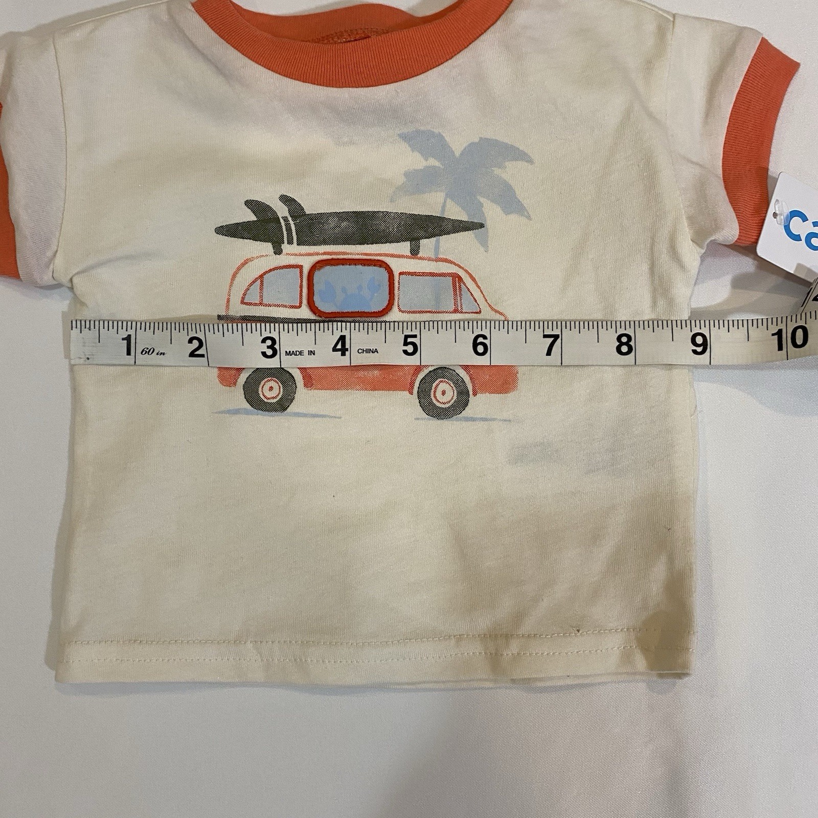 Carter’s Baby Boy 3-piece Beach Surf Top, Body Suit And Short Set (Newborn)