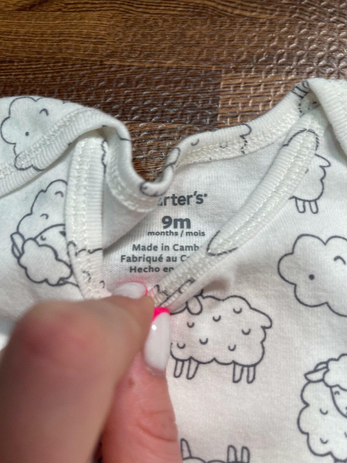 Lot of 4 pcs Baby Bodysuits Various Brands & Colors Size 3-18M