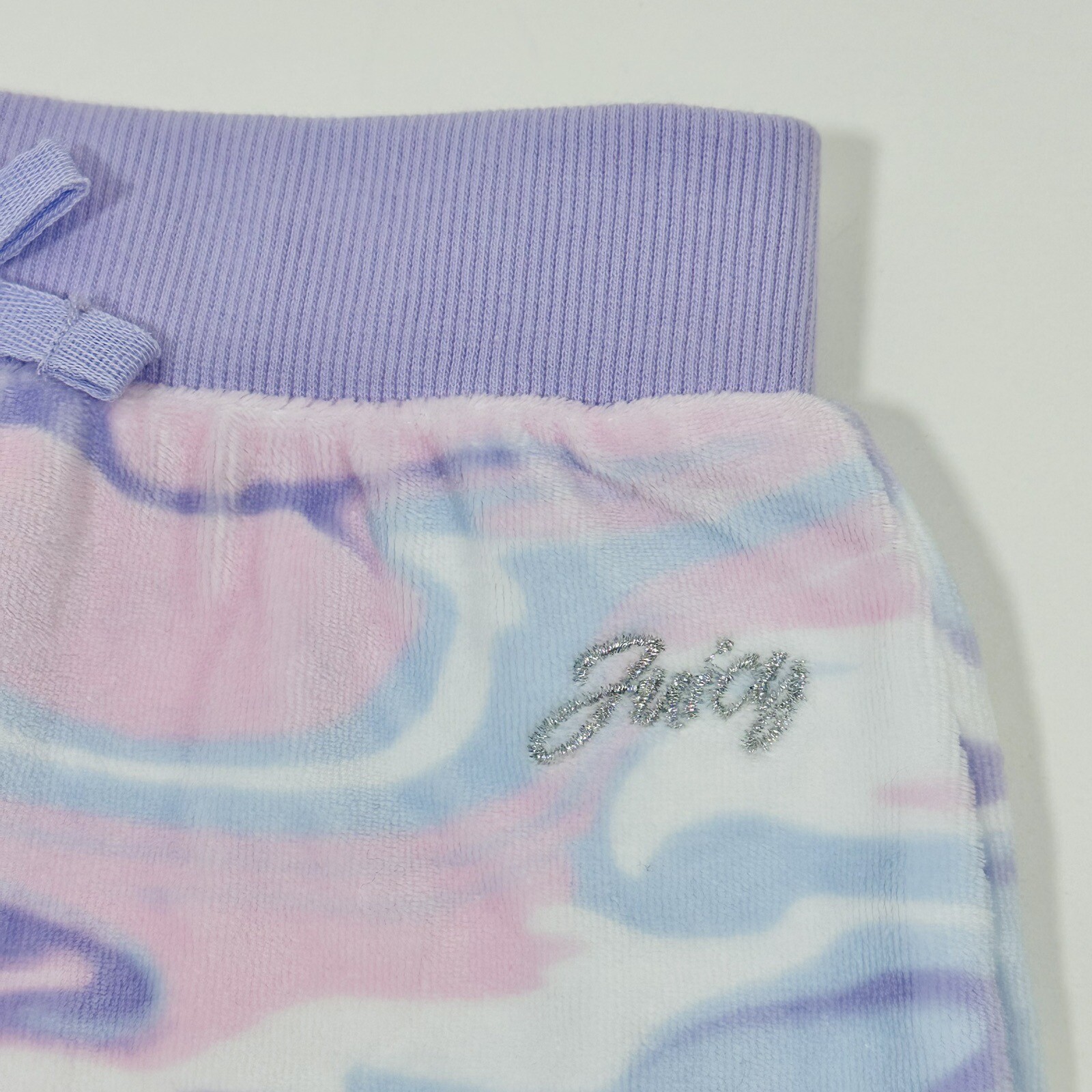 NWT Juicy Couture Girl Velour Multi Purple Set Hoodie Jogger Pants Sz 2T, 3T, 4T