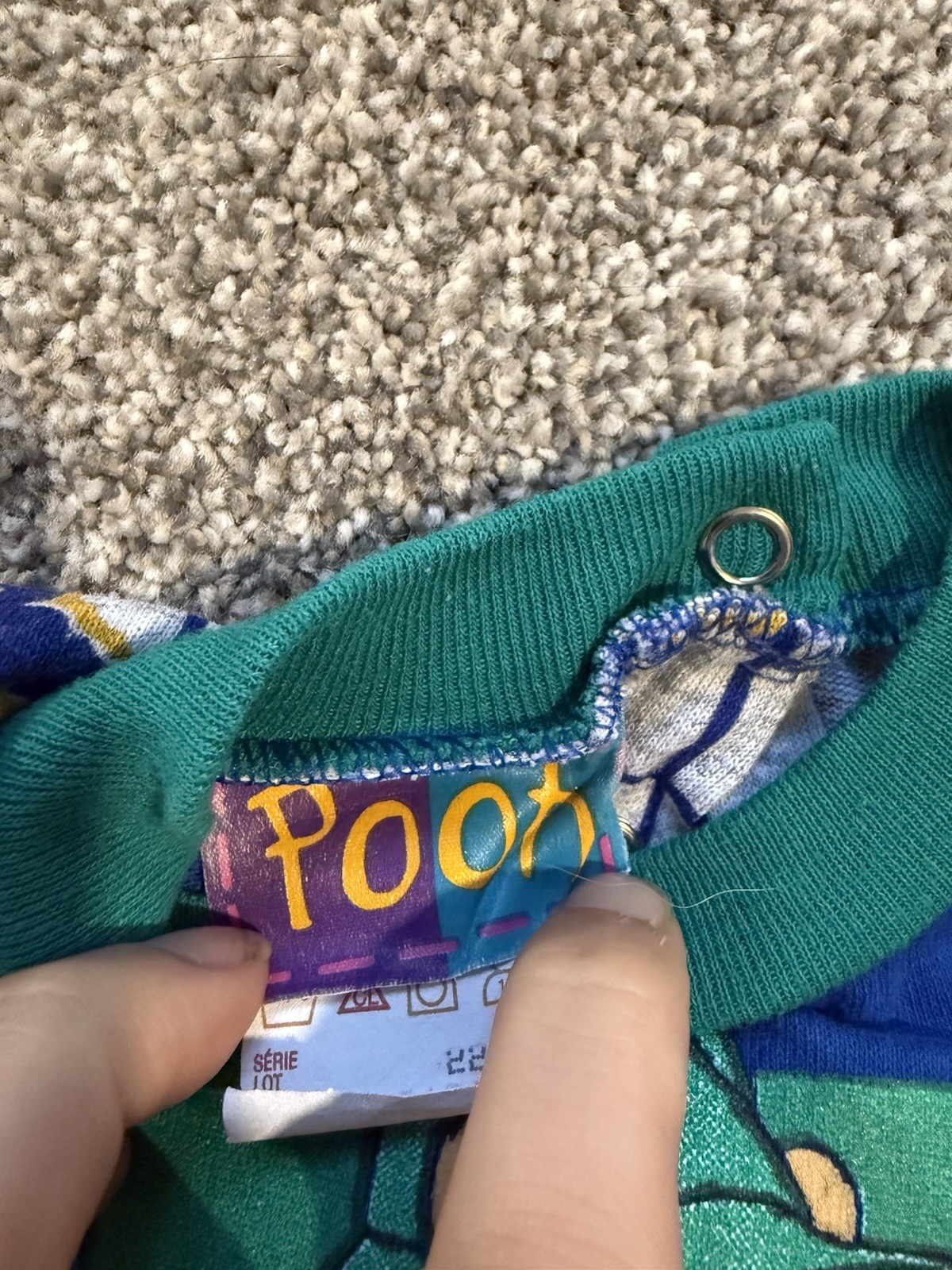 Vintage Winnie The Pooh Disney Toddler Set