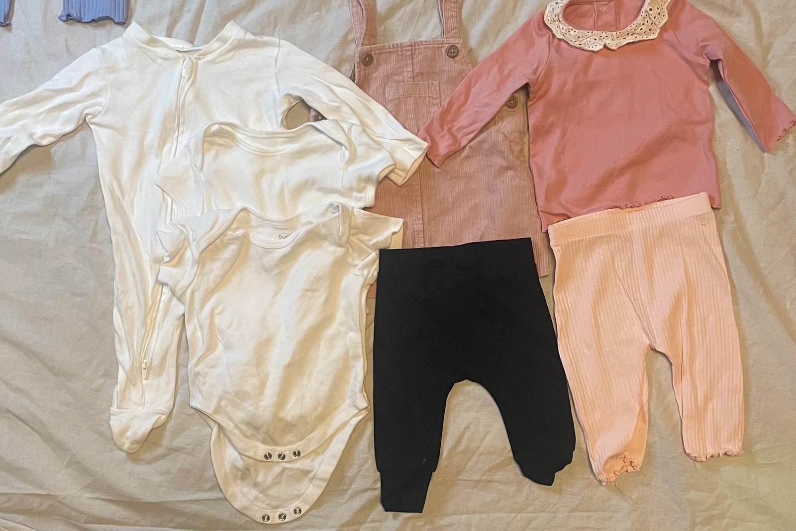 0-3 months baby girl clothes bundle