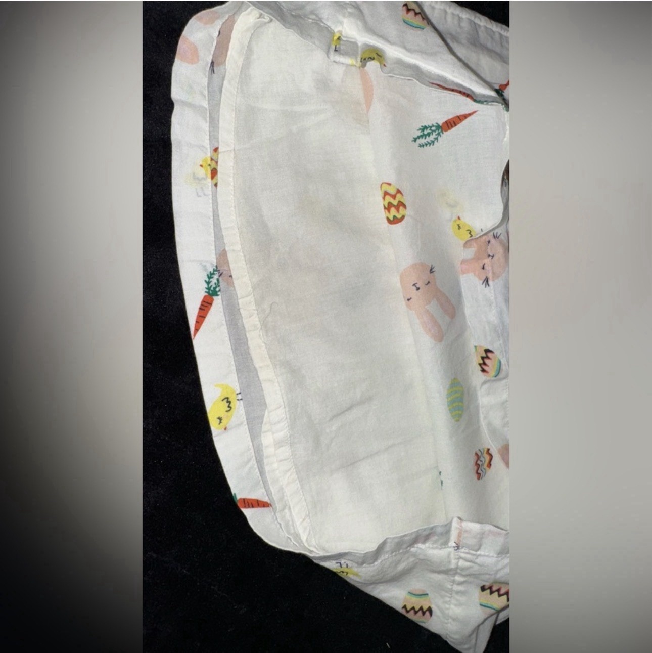 Tucker + Tate White Bunny and Chick Print Diaper Cover Size 24 Months