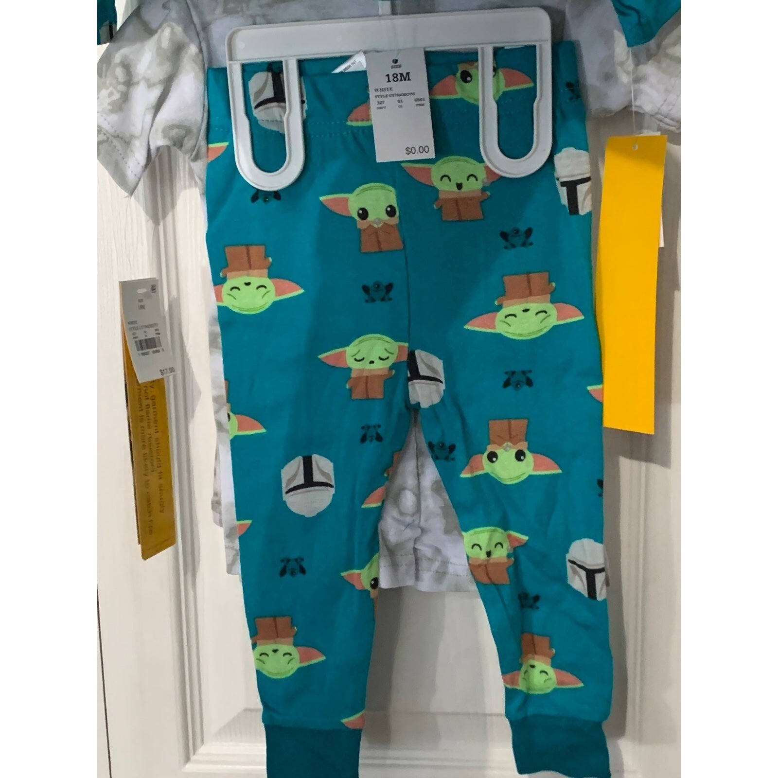 Star Wars The Mandalorian Boys 4 Piece Outfit Set-18mo