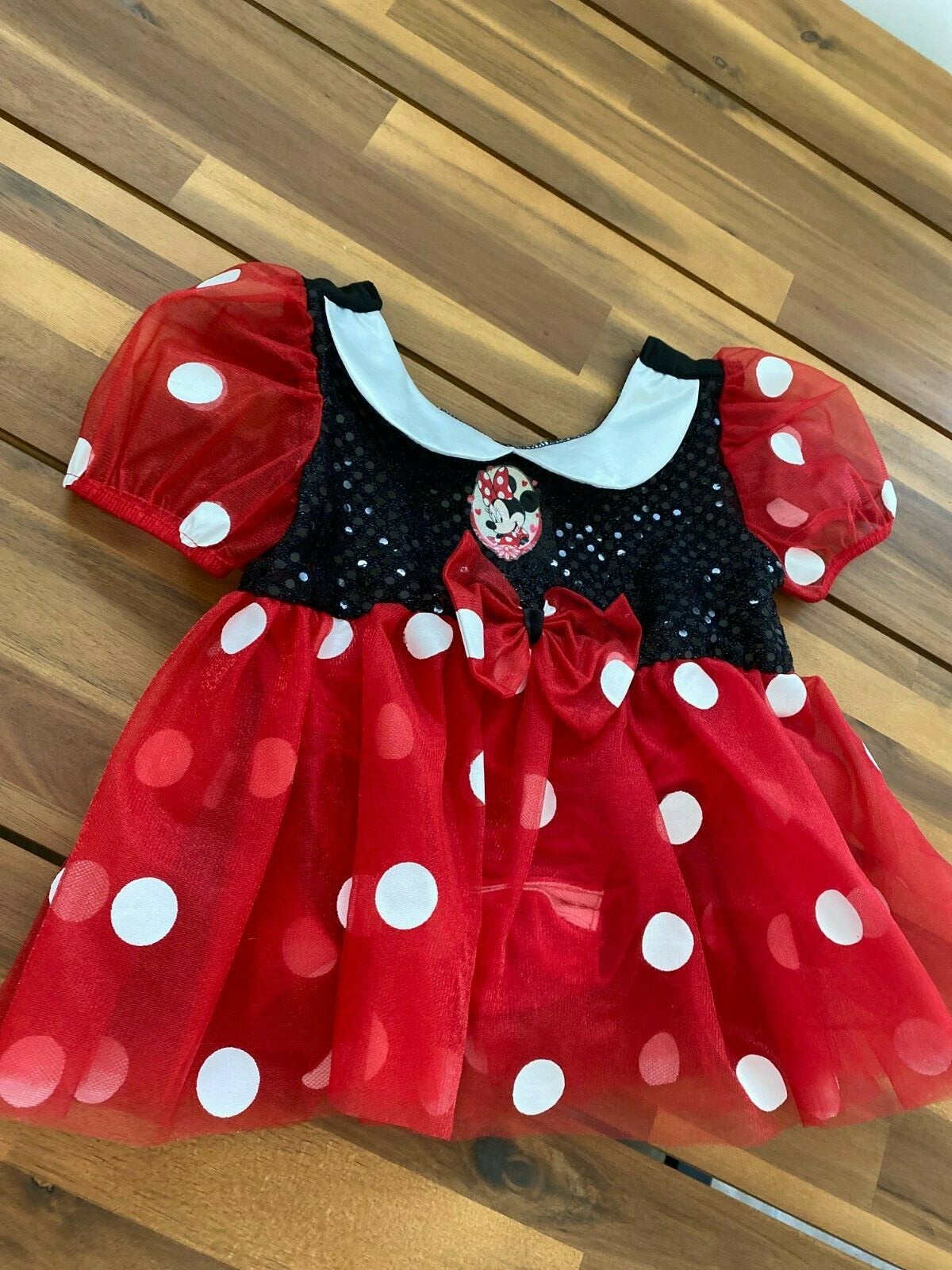Disney Store Brand Minnie Mouse Fancy Dress Costume Size 12 Months