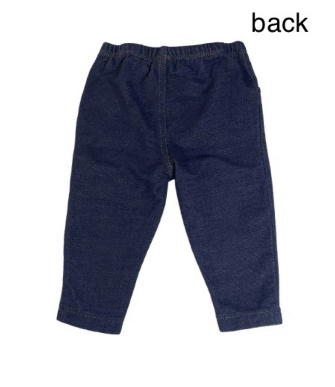 *CARTER’S 2pc Daisy Jacket Hooded Blue Jean Blue Bottoms Pants Baby Girl Size 6m