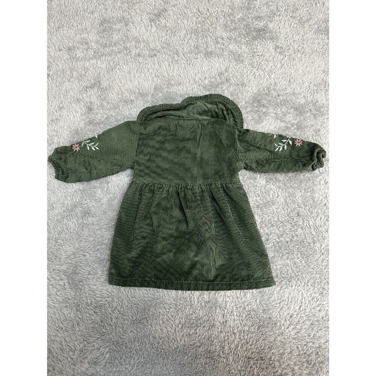 Little Co. by Lauren Conrad Baby Outfit Size 3M Green Corduroy Top with 2 Pants