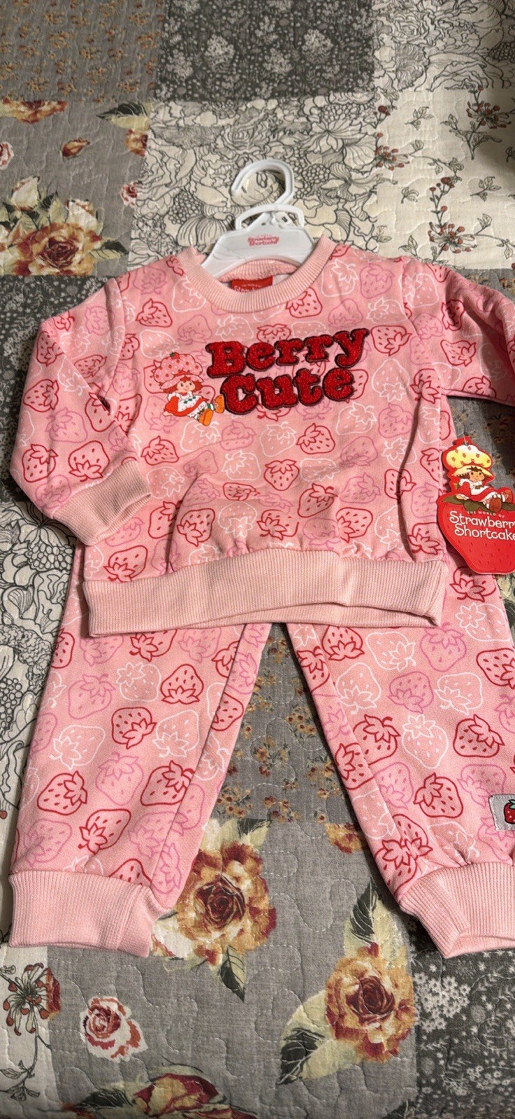 Strawberry Shortcake 2 Piece Set NWT Size 12 months