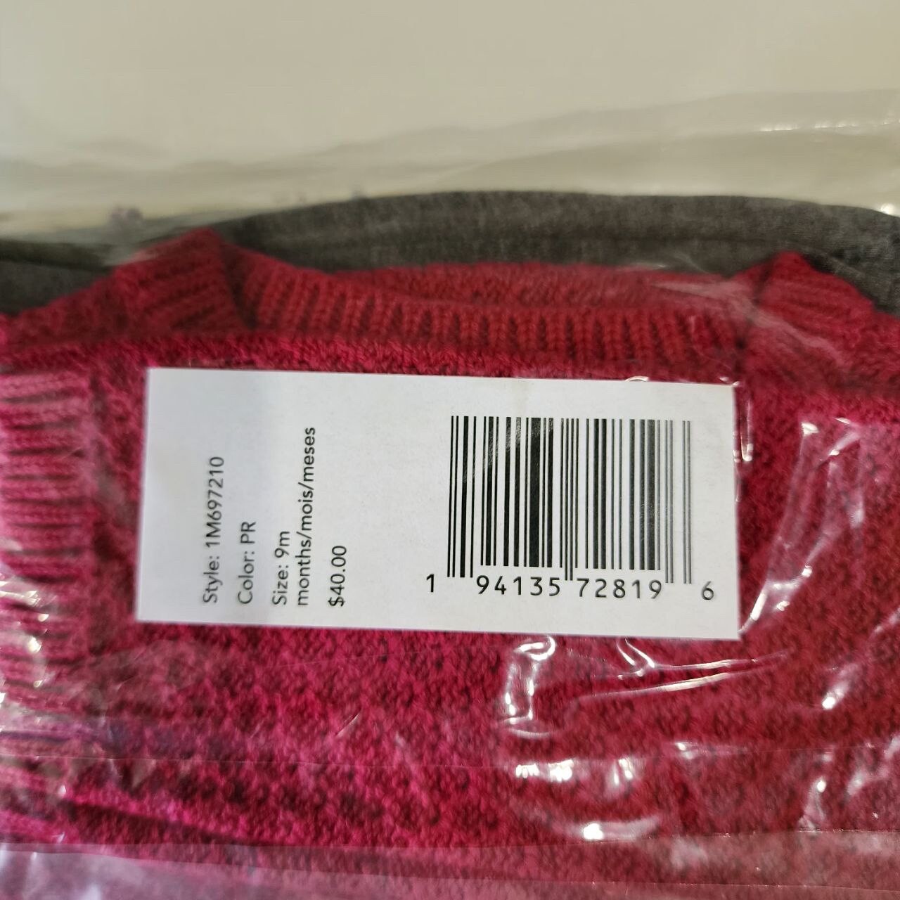 NWT Carter’s Baby Girl 3-Piece Set – Cardigan, Top & Leggings, 3m/6m/9m/12m/24m