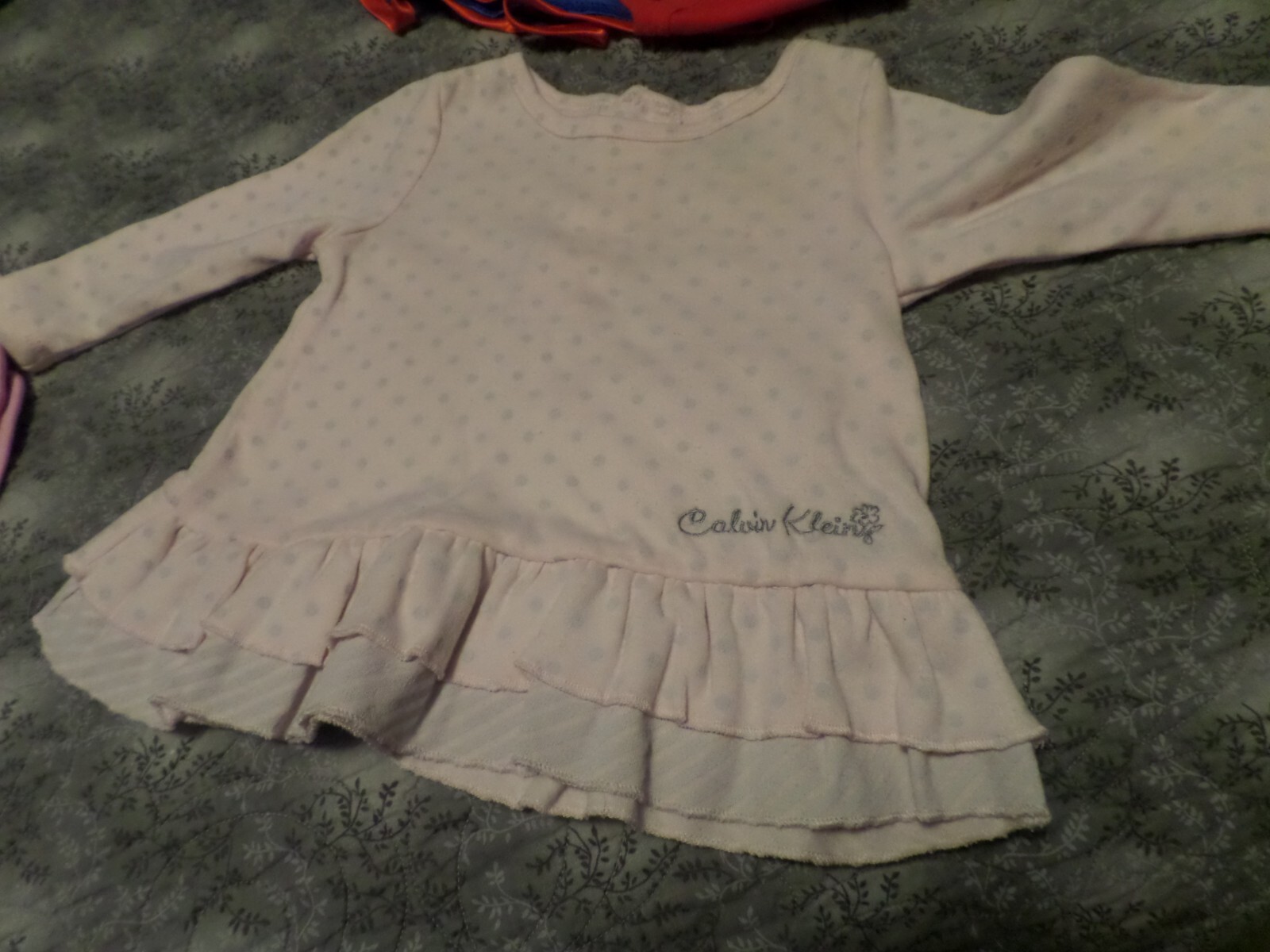 BUNDLE OF 18 BABY GIRLS CLOTHES SIZE 3-6 MO & 6-9 MO.