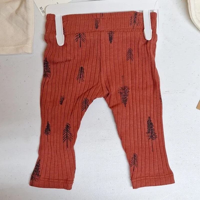 NEW! Baby 2pc Quilted Pullover & Leggings Set, Rust – Boy or Girl Unisex 18 mth