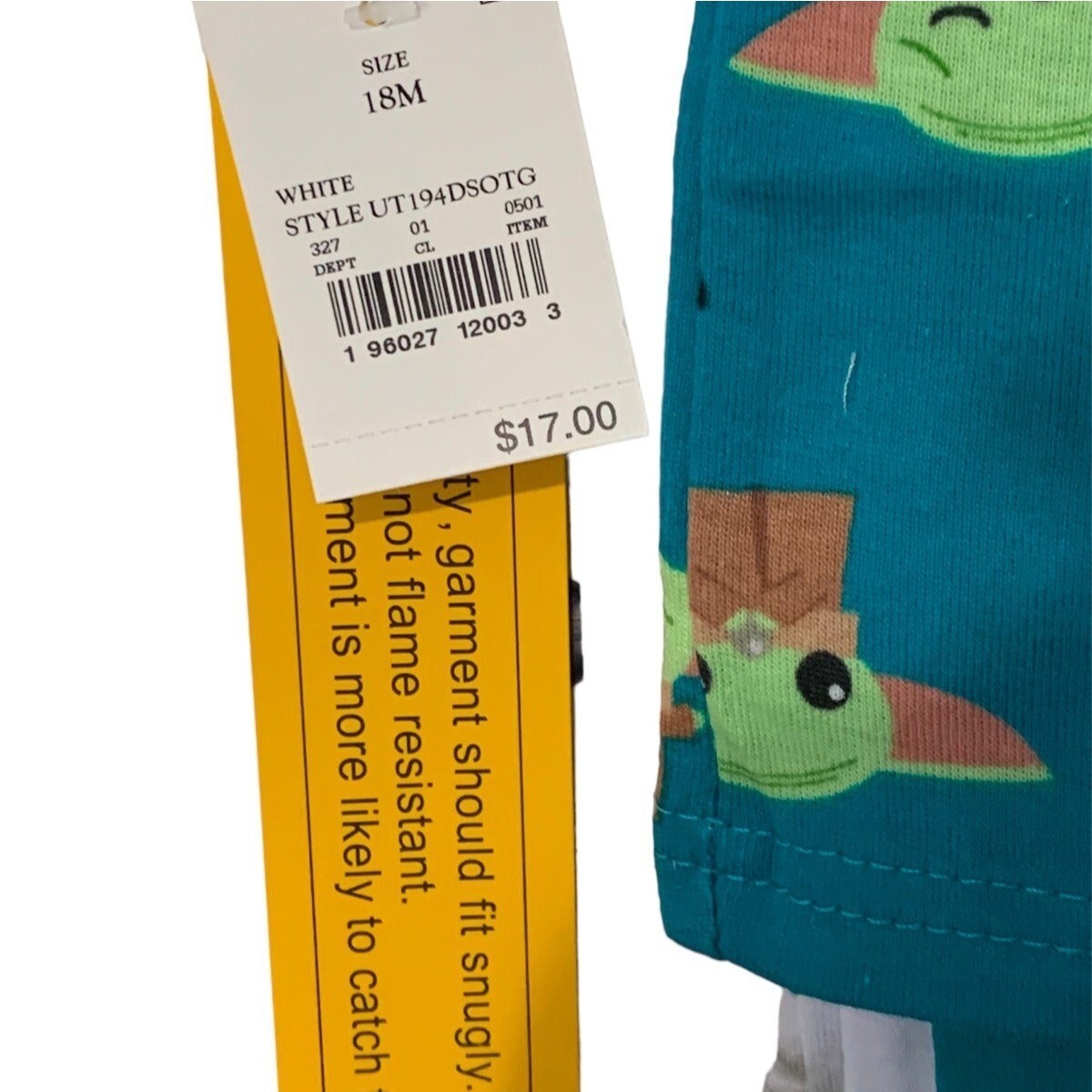 Star Wars The Mandalorian Boys 4 Piece Outfit Set-18mo