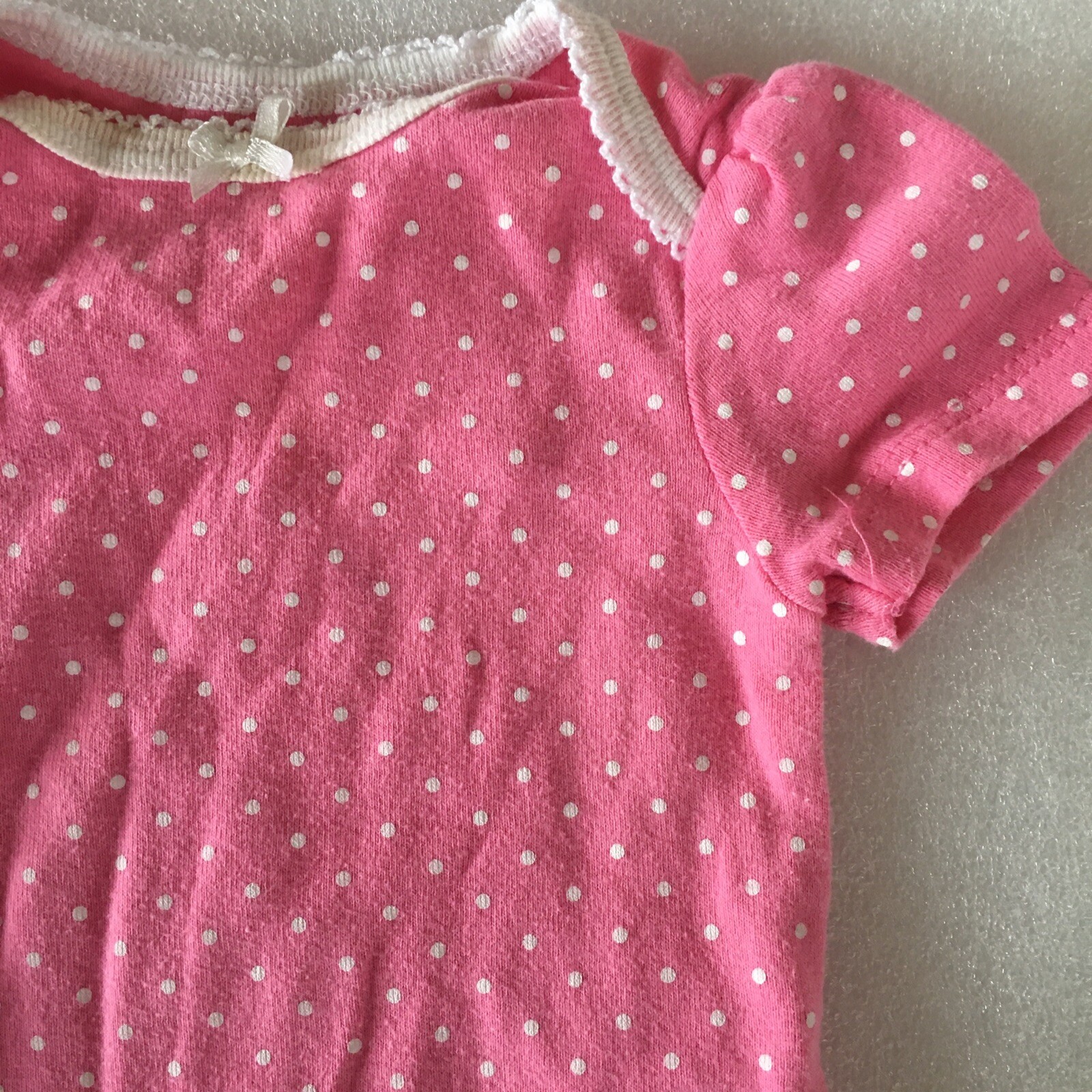 Baby Girl Clothes~Lot of 5 pieces~Various sizes from 0-3mos to 9mos~Mult. Brands