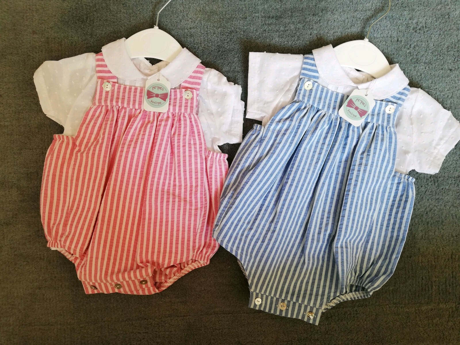 Baby Portuguese Summer Set in blue Sizes 9m