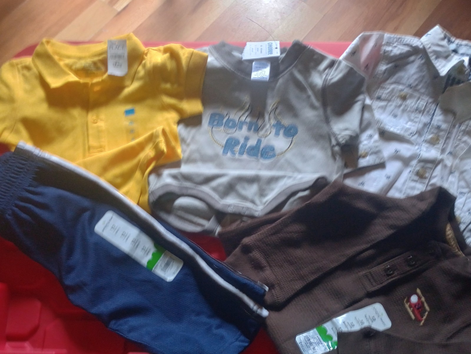 NWT Baby Boys 12- 18 Mos Carters Gymboree Shirts Bodysuit Pants