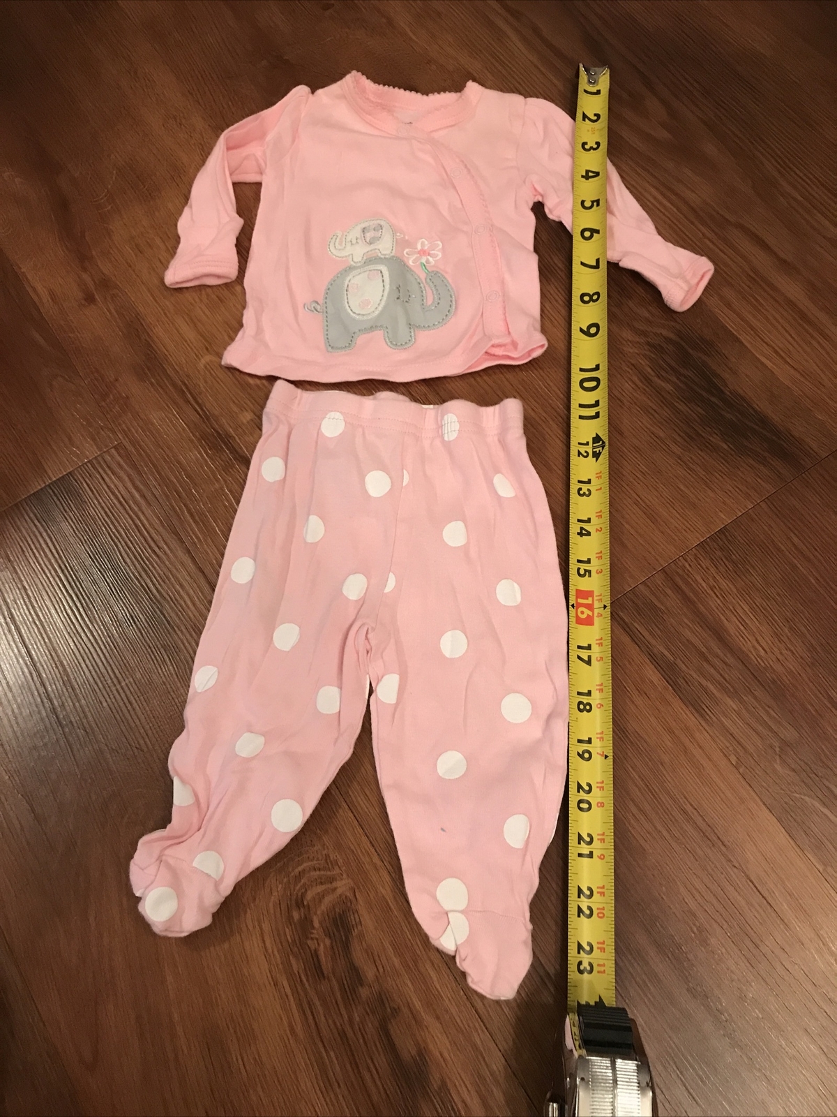 INFANT BABY GIRL OUTFITS 0-3 months NB Lot of 5 pieces GERBER Pink grey cute