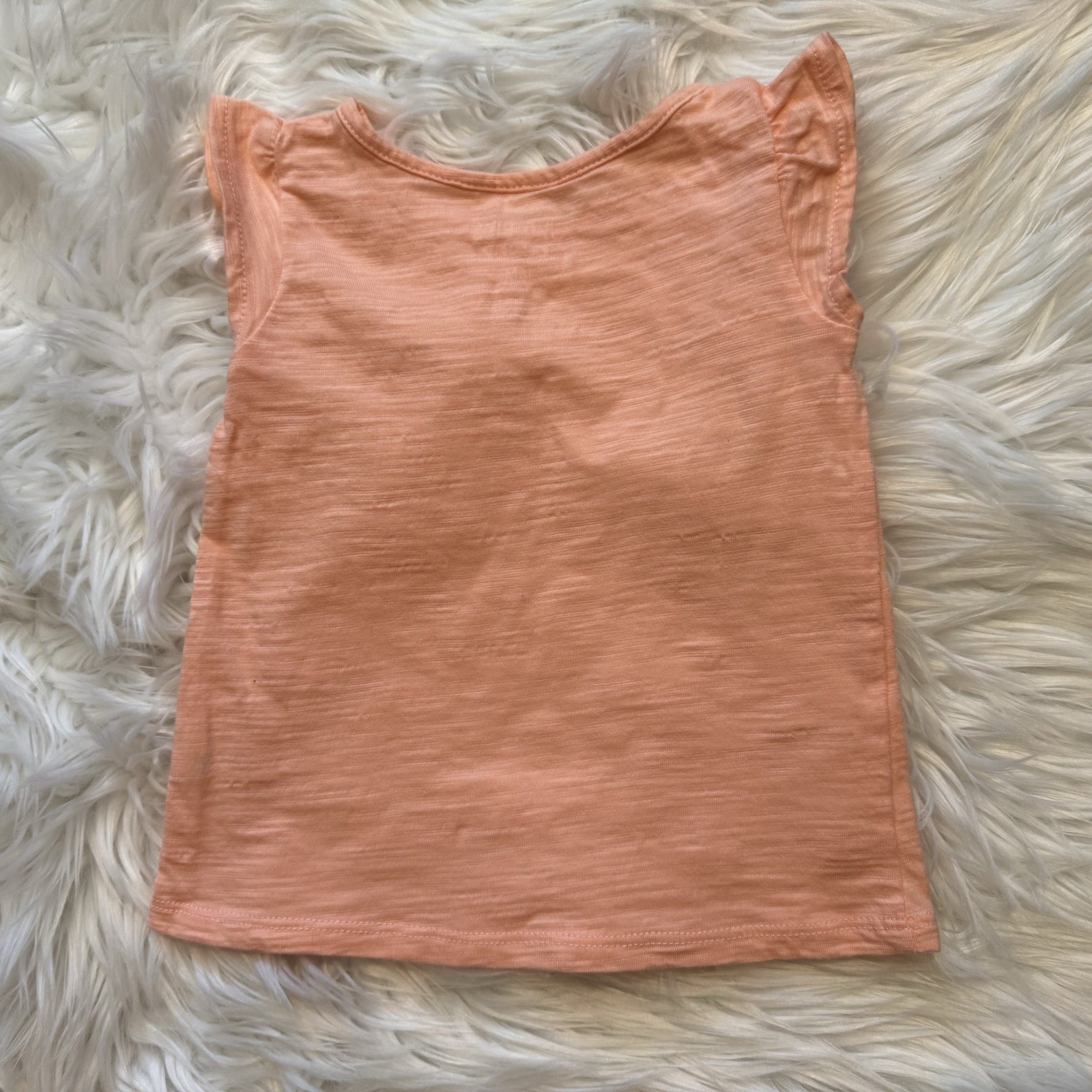 Jumping Beans Outfit Set Toddler Girls 18M Coral Tie Dye Skort Ruffle 2pc EUC