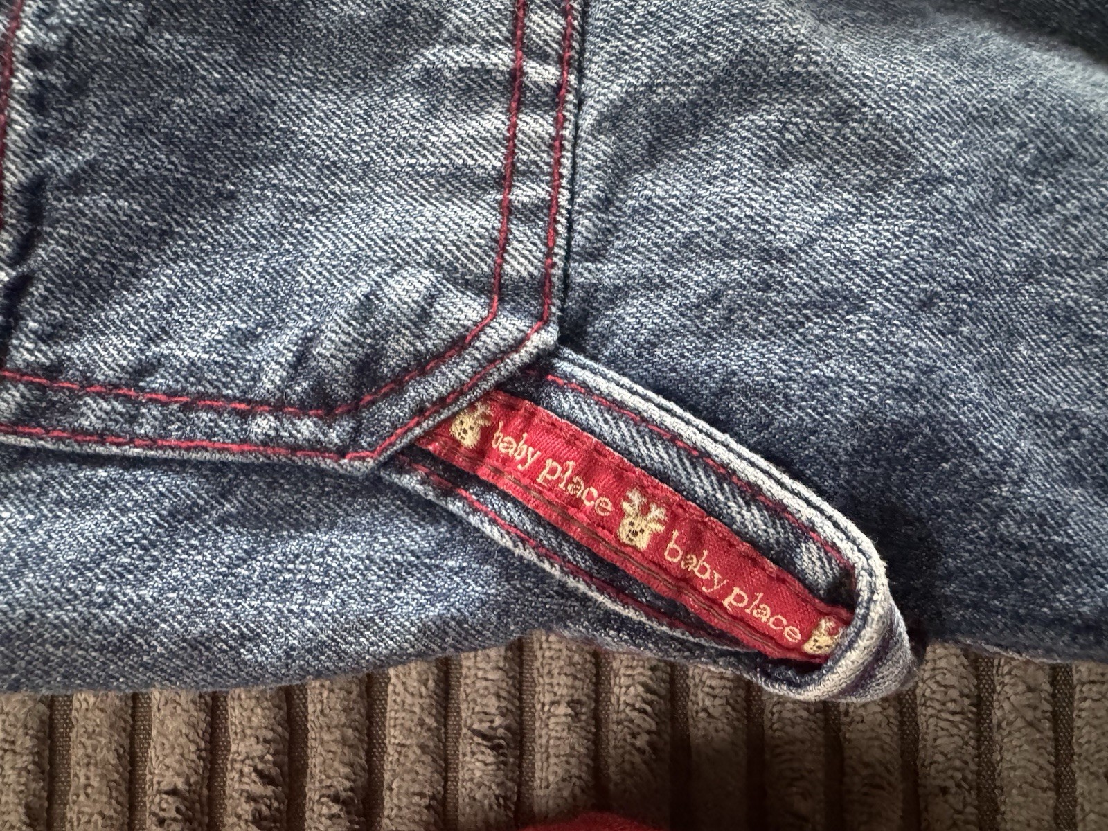 Zara Baby Boy Shirt With Vintage The children’s Place Jeans Size 3-6m