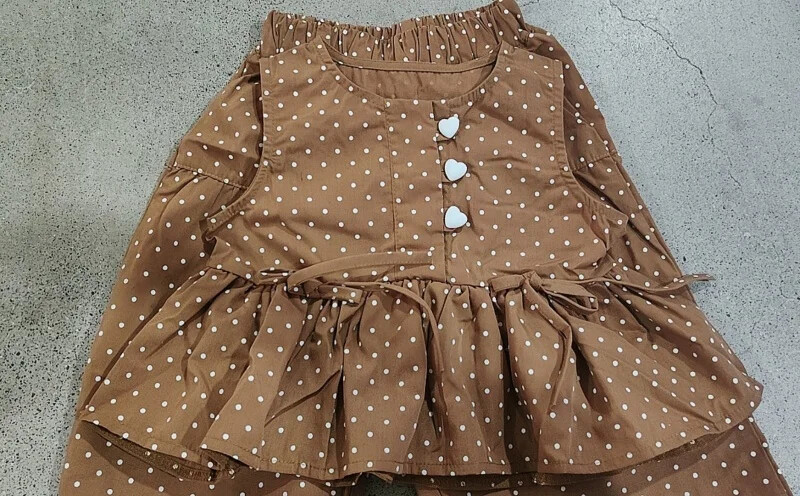 Girl’s Casual Clothing Sleeveless Top+Wide Leg Pants Set with 2PCS Set Childrens
