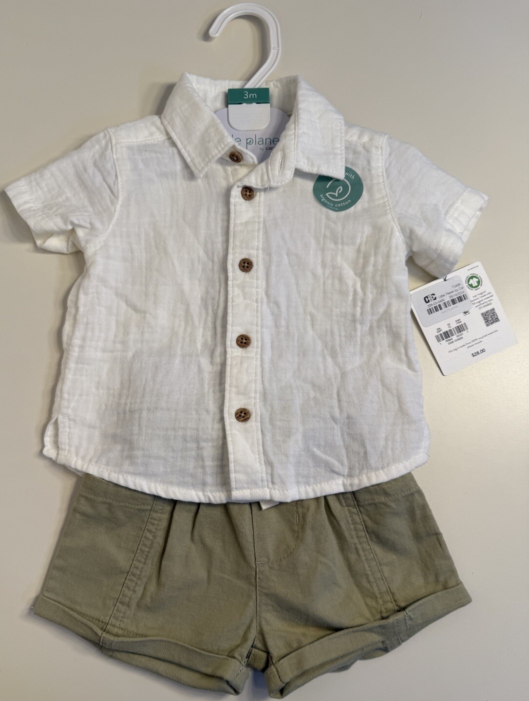 Little Planet By Carters’s 3 Months Baby Boy Outfit 100% Organic Cotton NWT