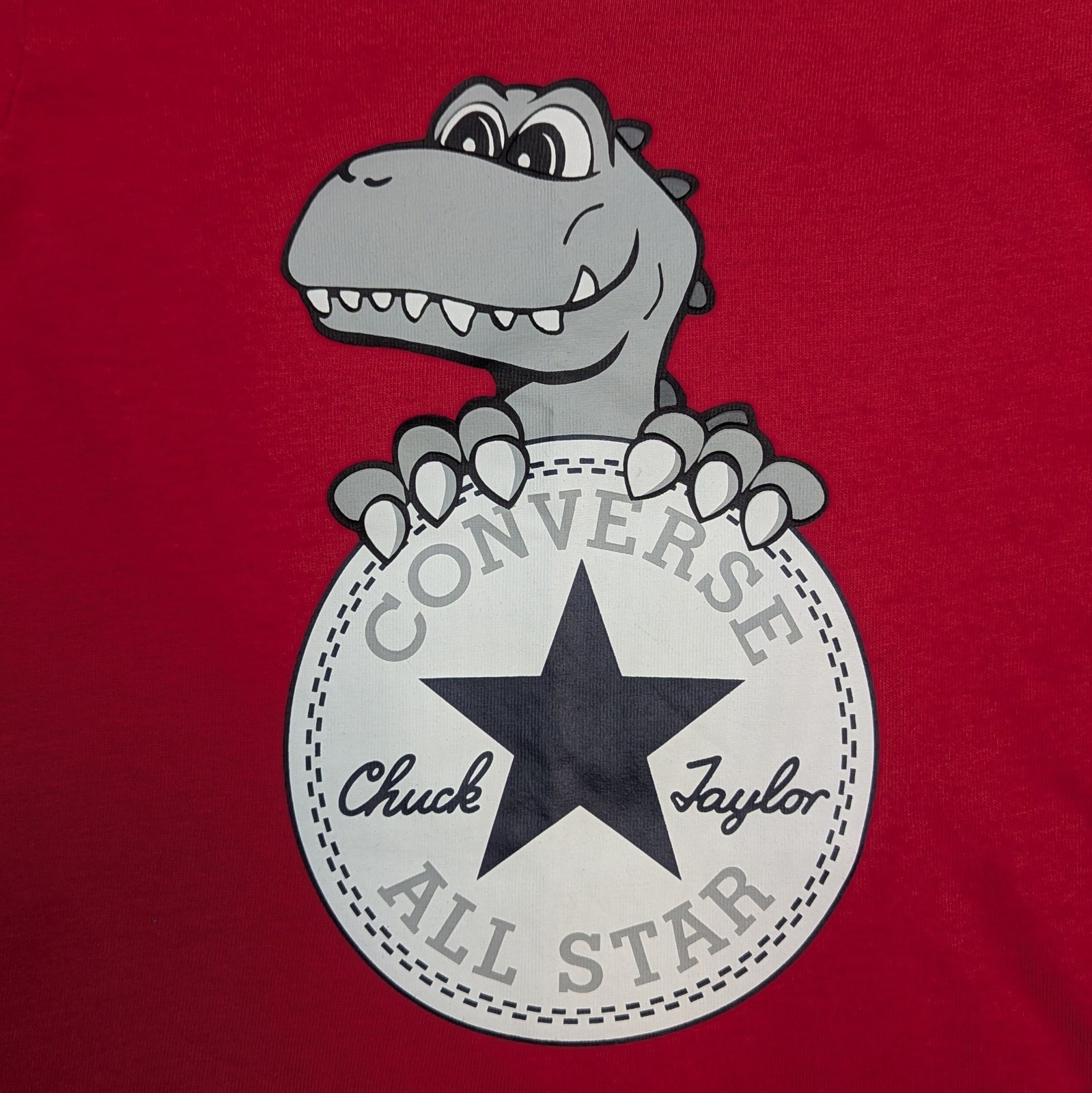 Converse Chuck Taylor All Star Graphic Dinosaur Tee & Joggers Set | Size 4T