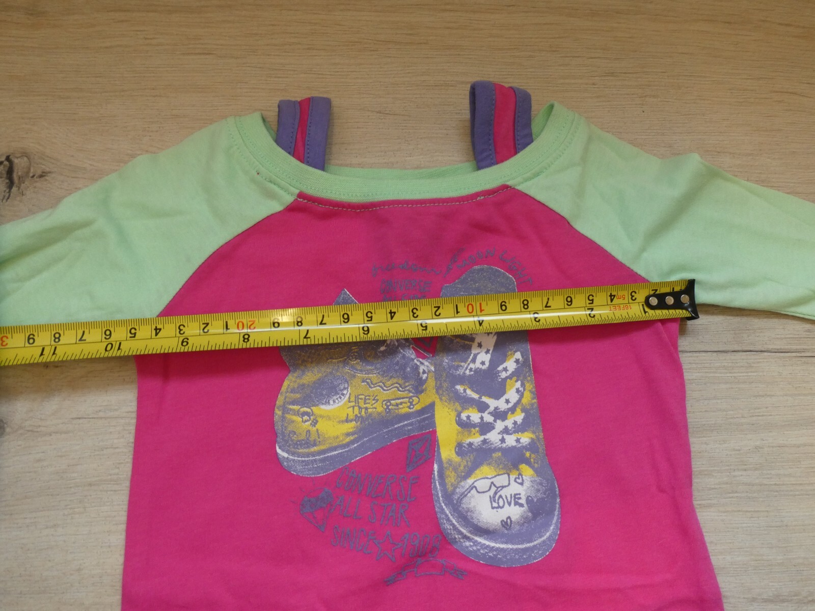 Converse Infant Toddler Girls Legging Set Outfit Chuck Taylor Logo Print age 12M