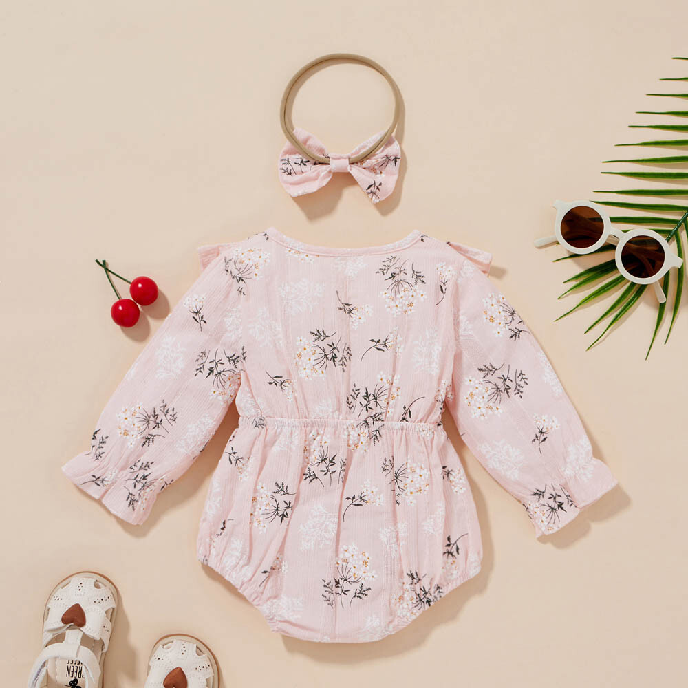 Kids Baby Girls Ruffle T-Shirt Romper Set Infant Summer Party Clothes Outfits