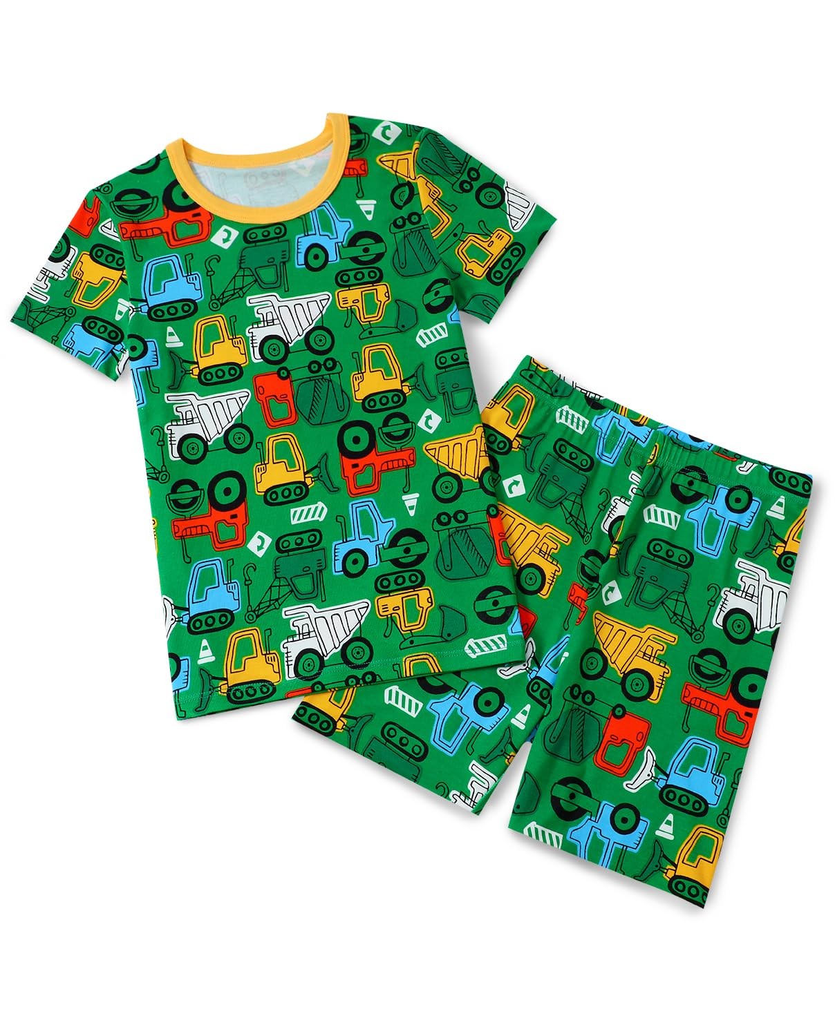 Bamboo Viscose Toddler Pajamas Boys Girls Kids Baby Cool Short Summer Pjs Set…