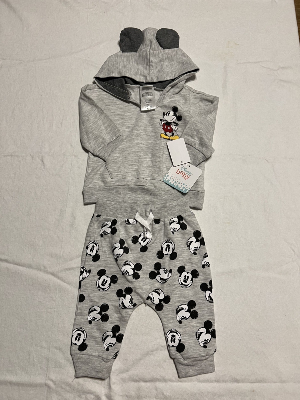 New Disney Mickey Mouse Baby Outfit 6 /9 months 2 Piece OC21