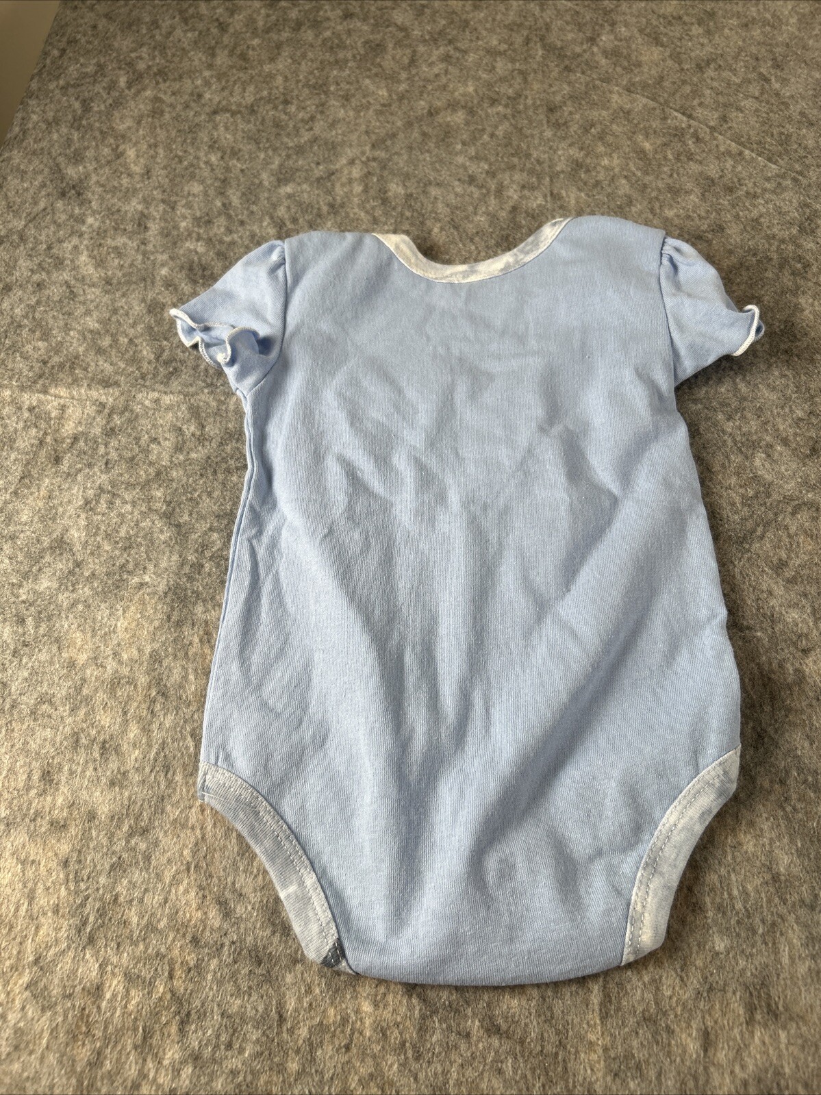 Baby Girls Mossy Oak 2pc Set Sz 3-6 Months Bodysuit Blue Camo Outfit