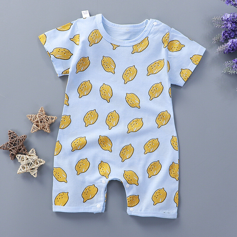 Newborn Infant Baby Boy Girl Kids Cotton Romper Jumpsuit Bodysuit Clothes Outfit