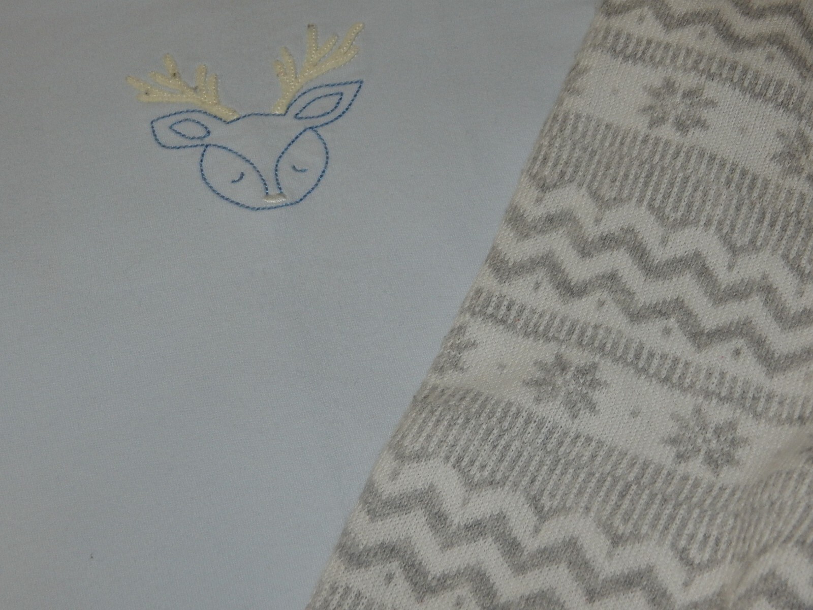 Janie and Jack Boys 18-24 DEER Knit Sweater Leggings One Piece And socks BUNDLE