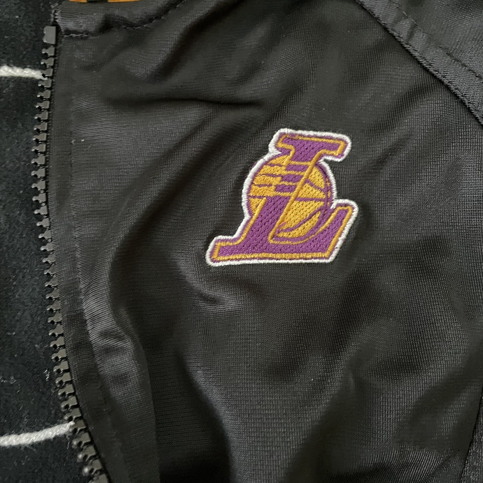Infant/Toddler Laker NBA Zipway Warm Up Jacket and Pants Size 5 (Black, Yellow)