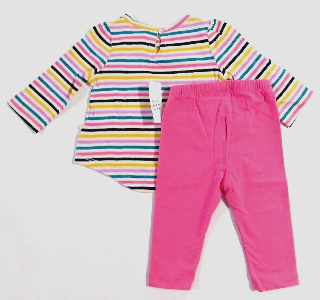 Gap Baby Girl T-Shirt & Leggings Multicolor Size 3-6M 6-12M 12-18M 18-24M NEW