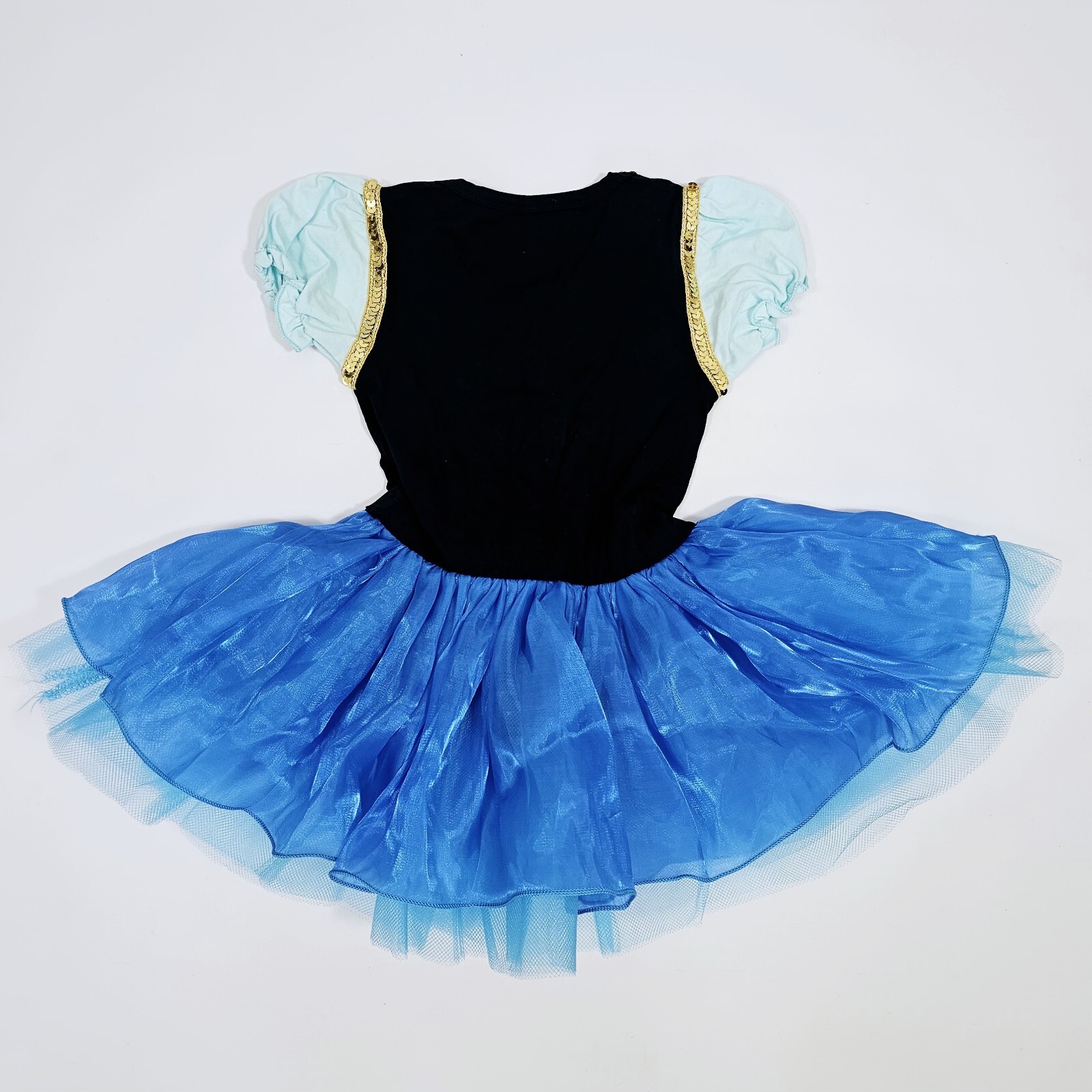 Little Girl XXL Frozen Anna Princess Romper Tutu Dress Outfit Halloween Costume
