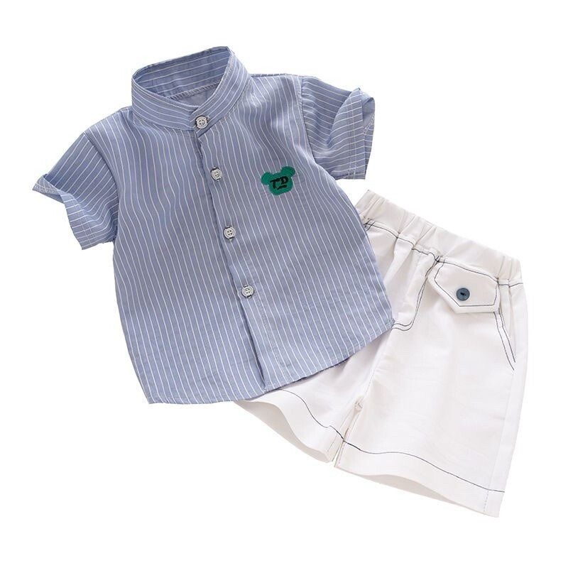Toddler 2PCS Baby Boys Outfit Boy Kids Cool Outfits Top Clothes + Pant(1-2Y)