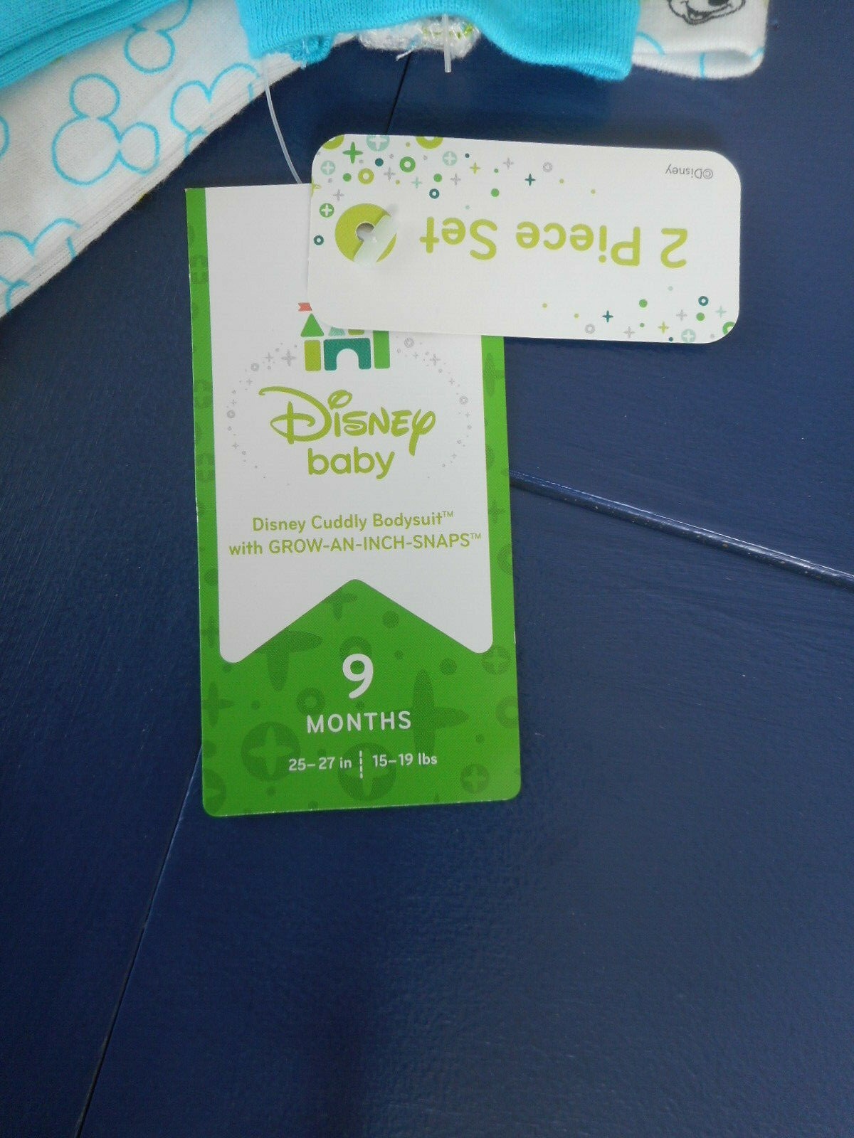 Disney Baby Cuddly Bodysuit w/Grow-An-Inch Snaps, Most Likely..Awesome, 9 Mo.