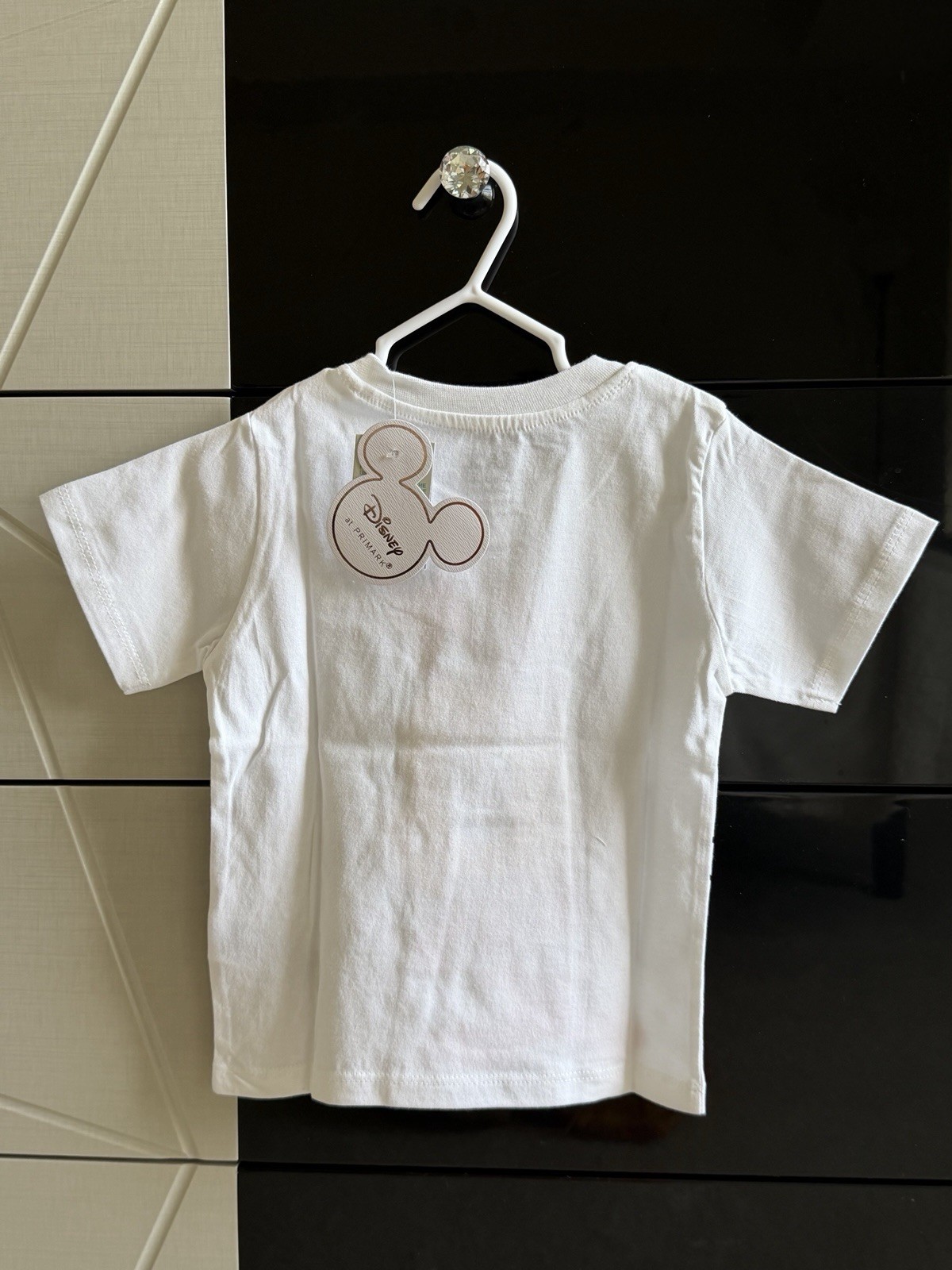 Minnie Mouse Printed White T-Shirt And Red Shorts Baby Girl Size 18-24M-Primark