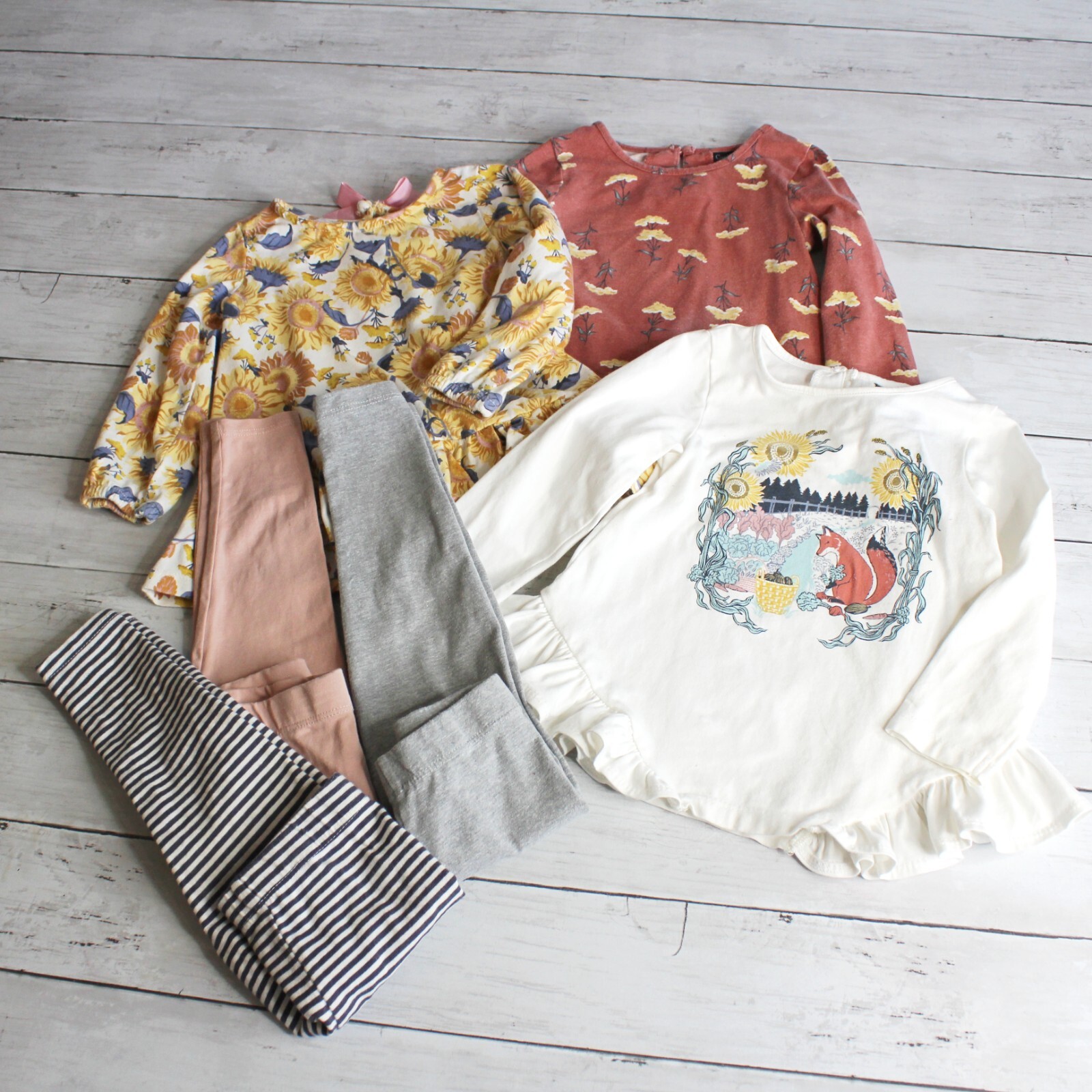Cynthia Rowley Baby Girl’s Long Sleeve Tops Pants Outfit Sets Lot Size 18 Months