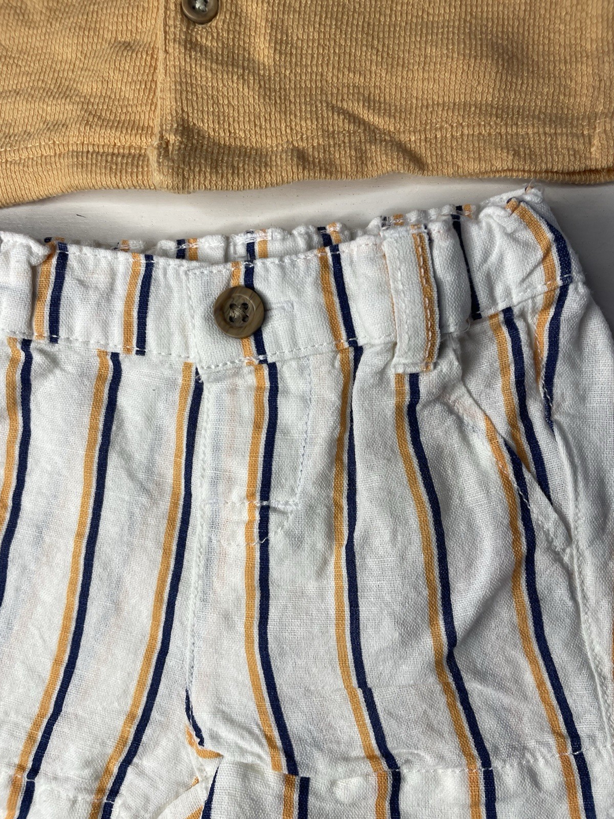 Boys 2 Piece Outfit T-Shirt and Shorts Stripes Matching Set 0-3 Months
