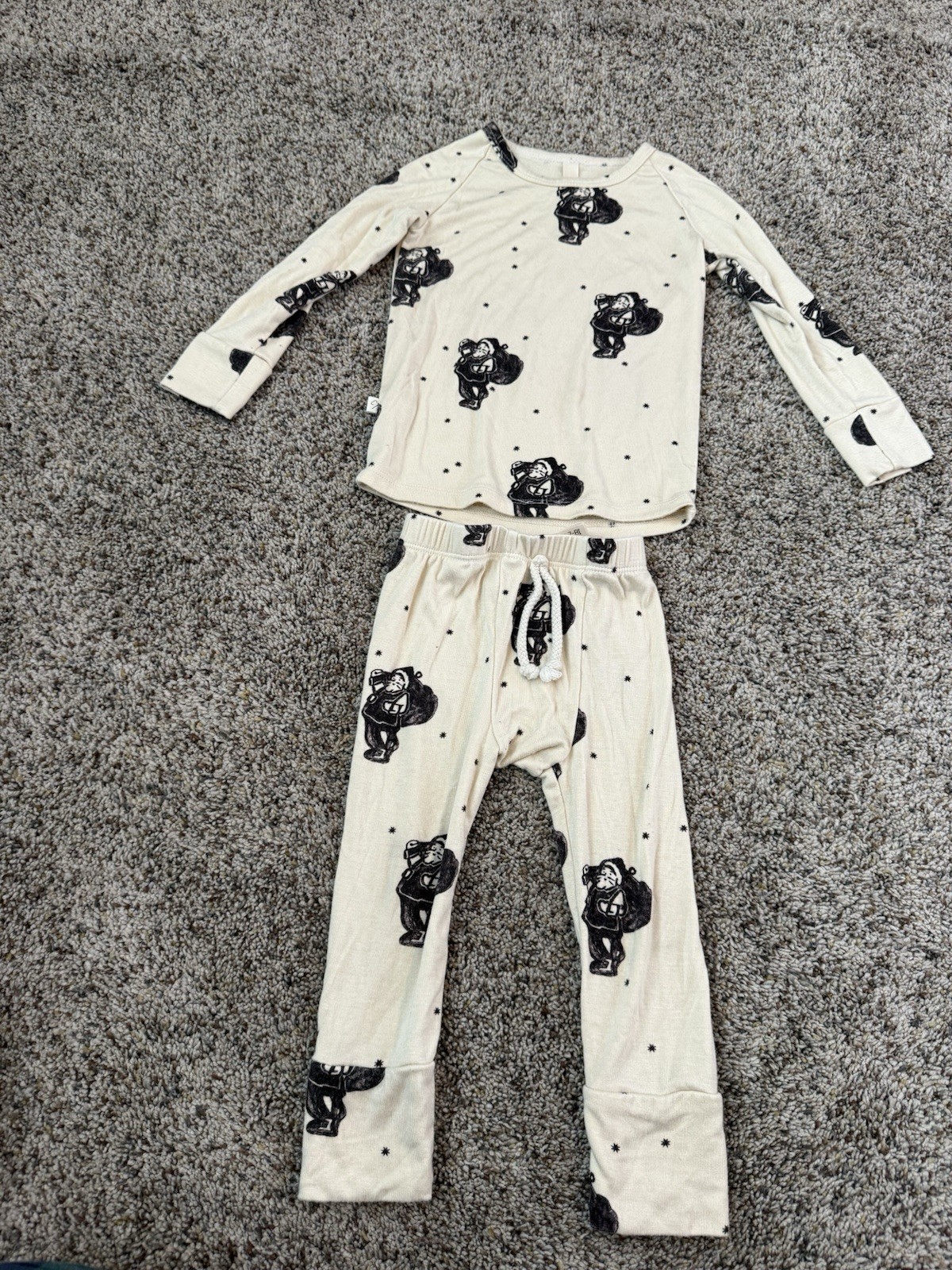 Childhoods Clothing Toddler Christmas Kris Kringle Rib Set – Size 18/24 Months