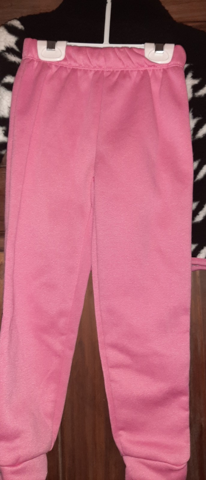 Real Love Girls 4t 2-Piece Fleece Full Zip Houndstooth Jacket & Pink Pants
