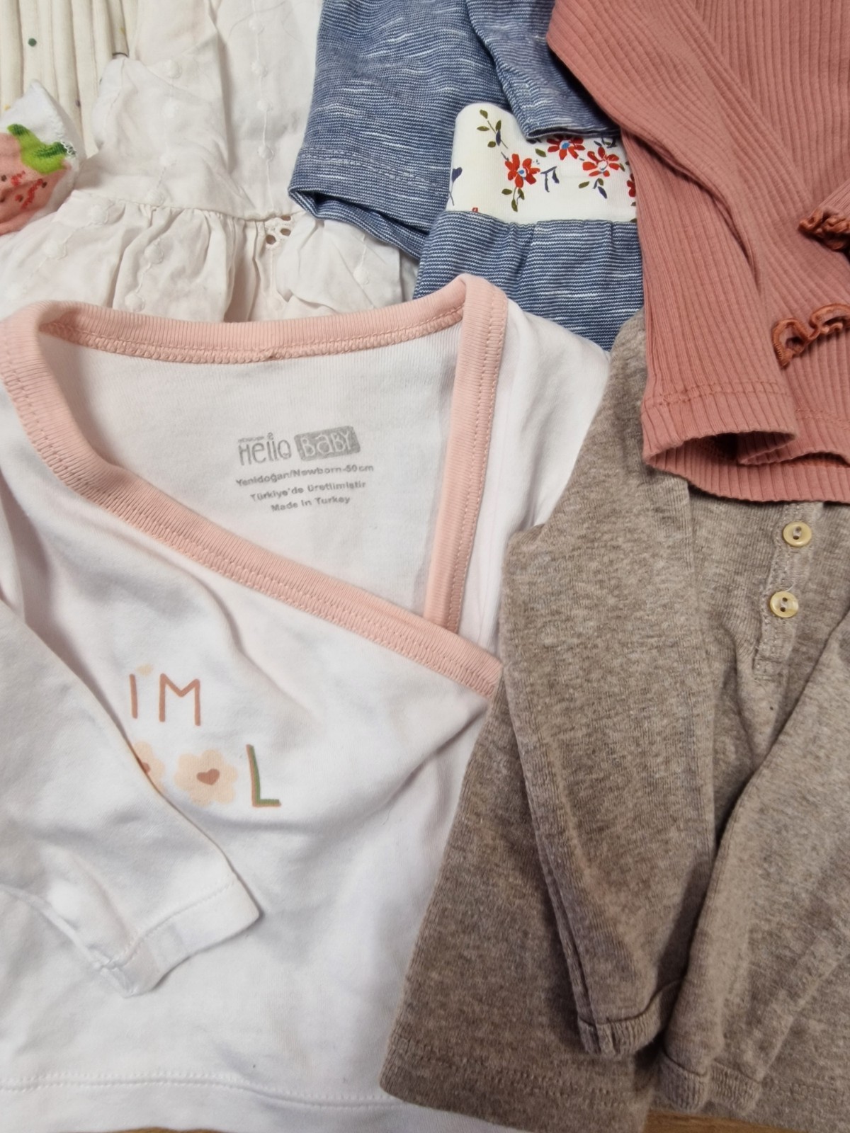 Joblot Baby Girl Bundle Newborn/0-3 Months Spring Clothing Mixed Brands VGC