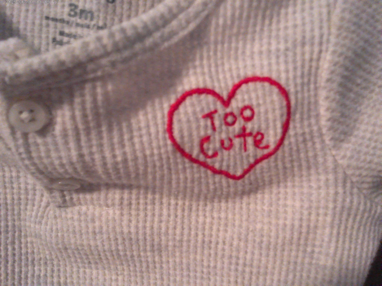 Carter’s 3M “Too Cute” Bodysuit & Pants Set
