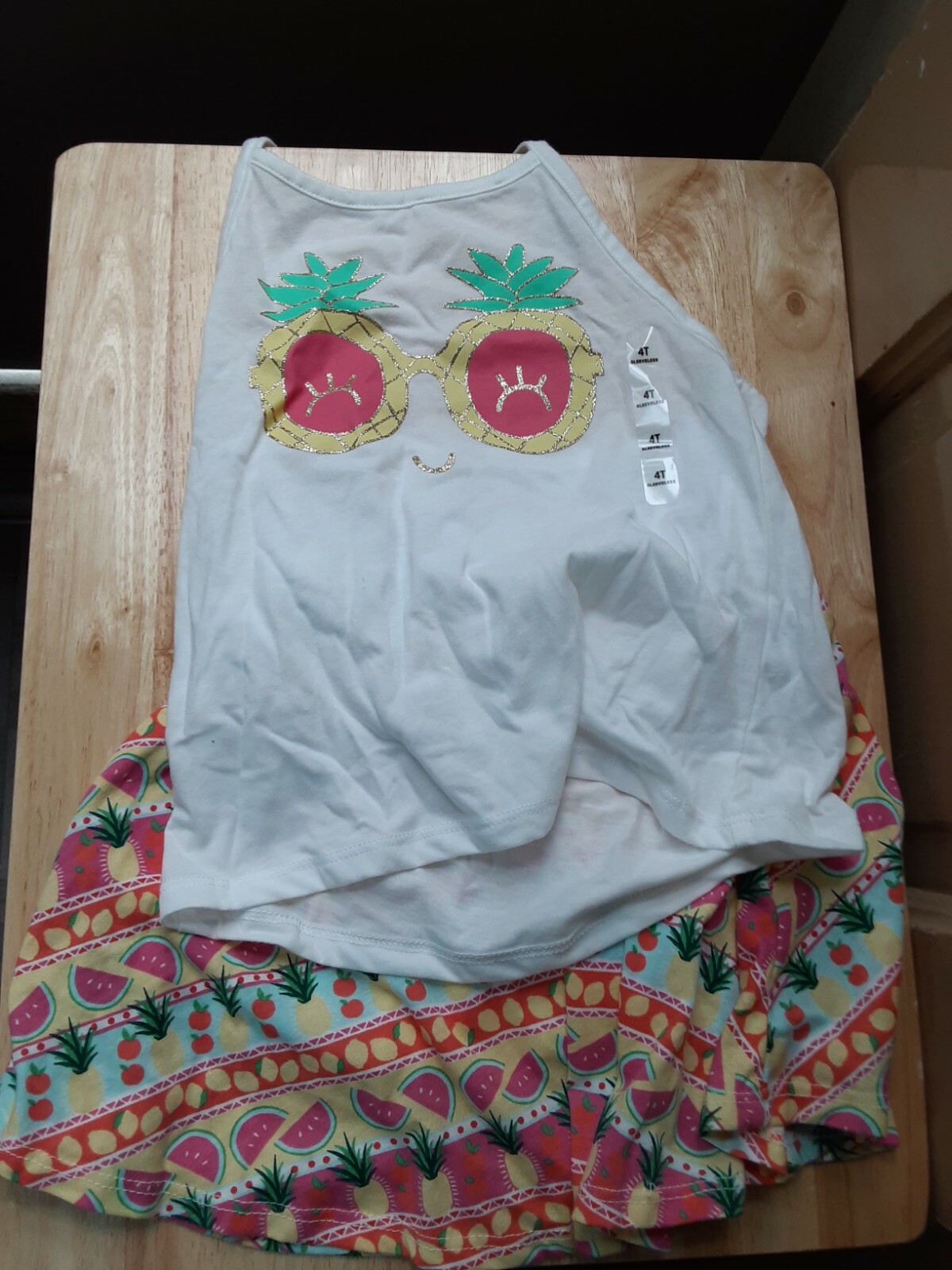 The Children’s Place Top & Skort Size 4T NEW WITH TAGS
