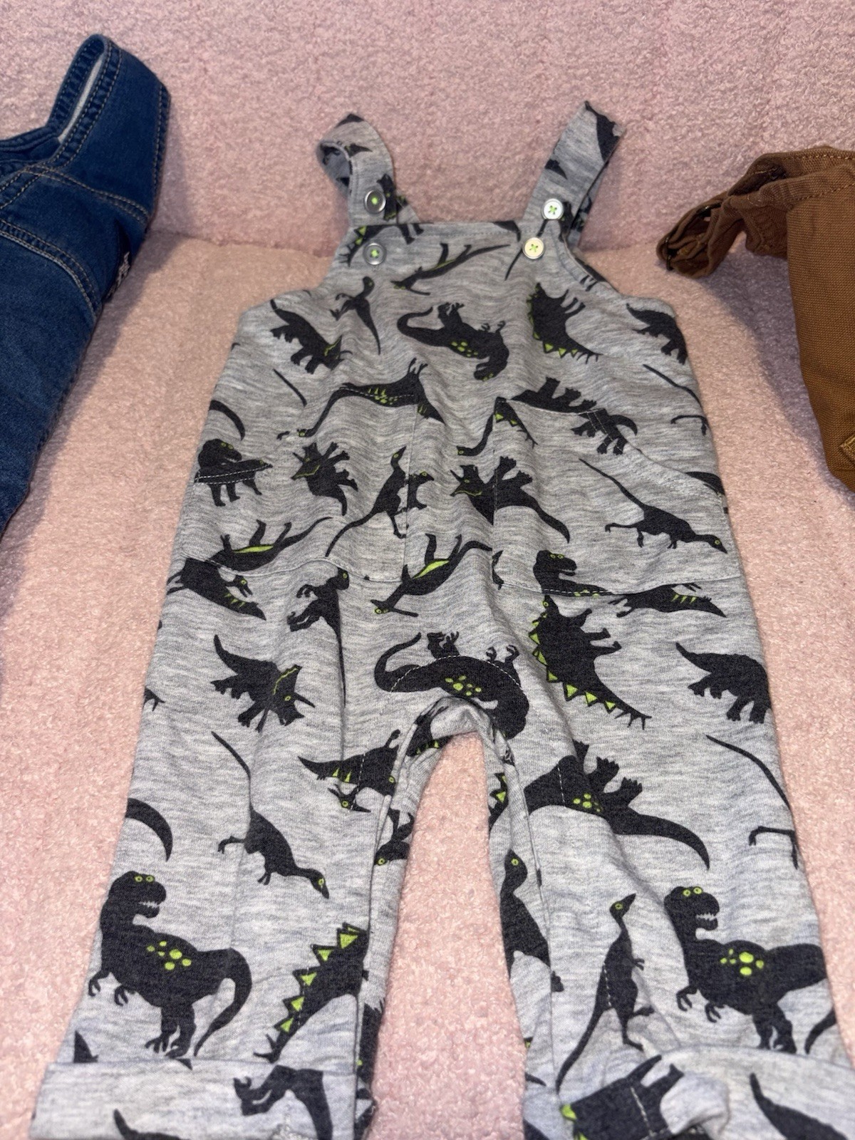 Boys 3M, 3-6M, 6-9M, and 9M Lot 13pc See Description OverallsBodysuitsPants