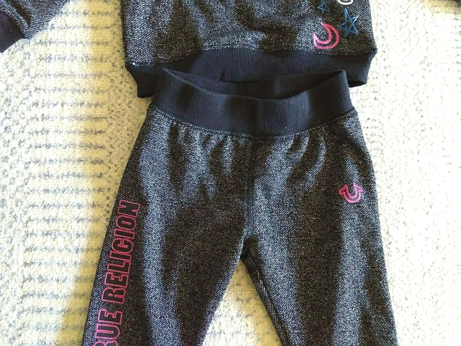 True Religions baby Girls 2Piece Set Size 24