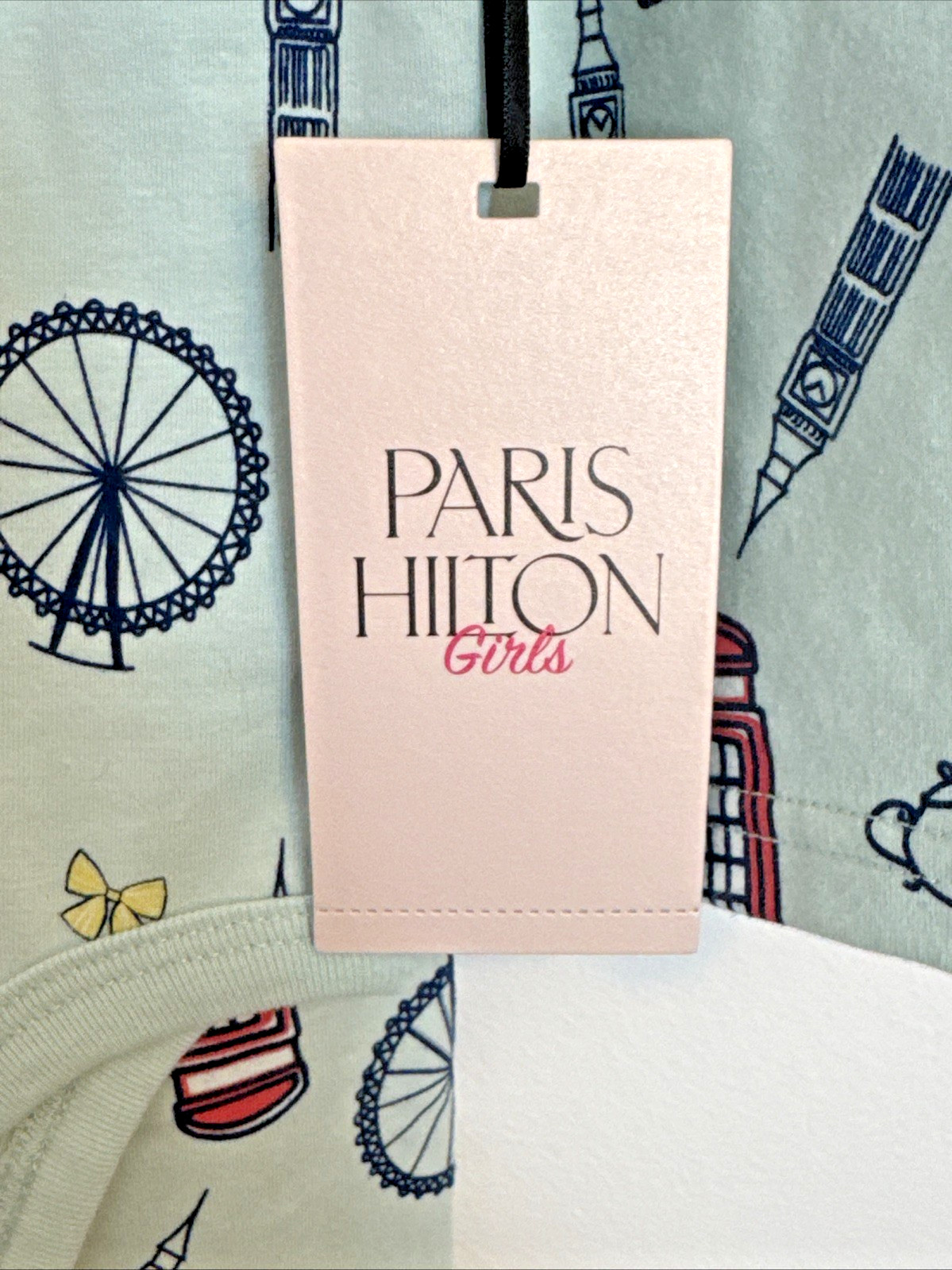 Paris Hilton’s Girls 3 Piece Outfit Size 24 Months New with Tags Light Blue