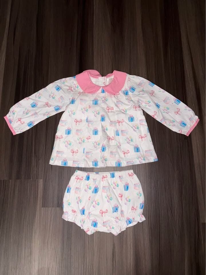 2t cecil and lou birthday diaper set