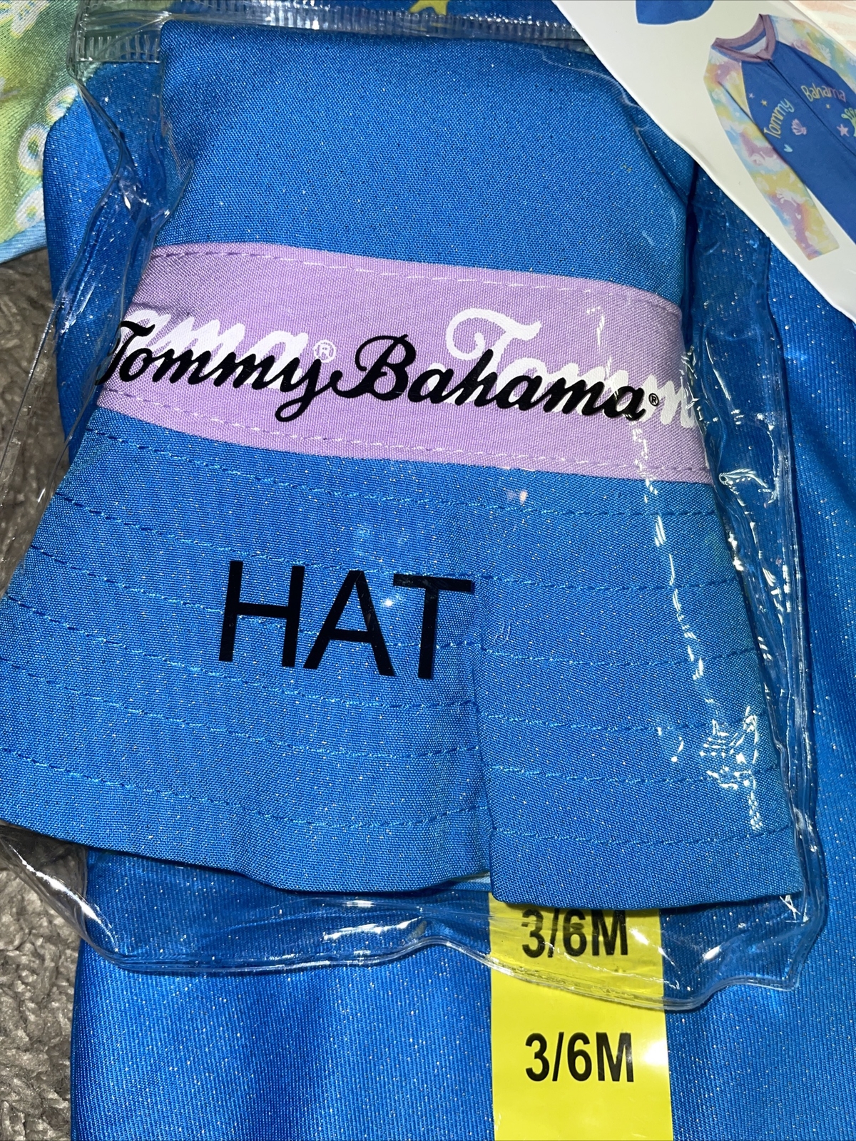 NWT Tommy Bahama Boy’s Swim Set with Reversible Hat Size 3 – 6 Months
